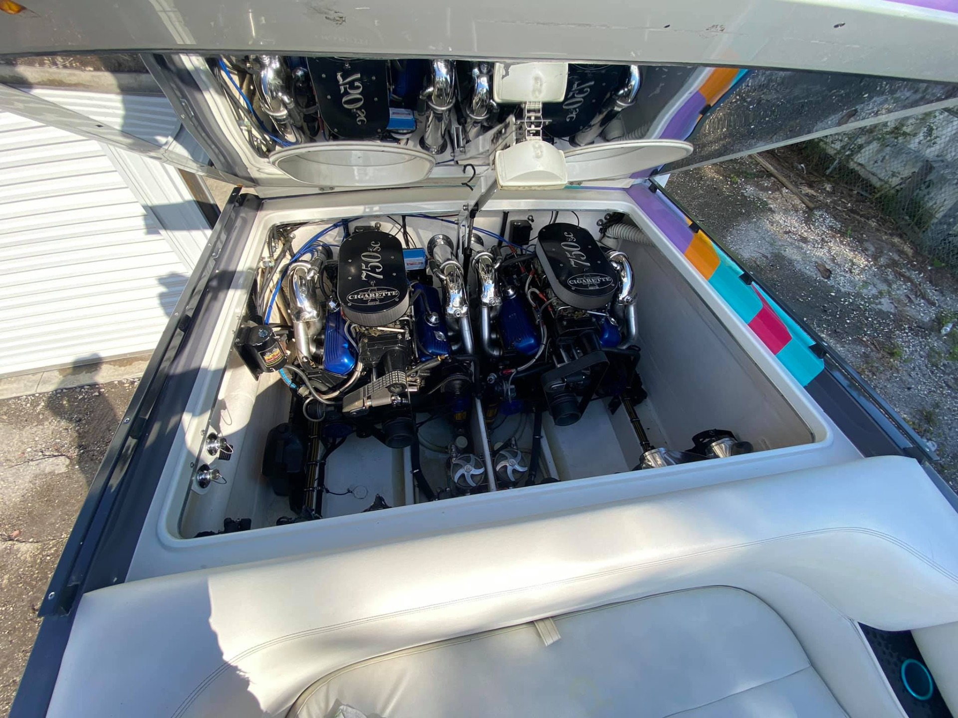 cigarette boat engine Used 1995 CIGARETTE 38 For Sale (Sold)
